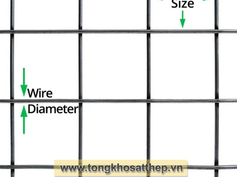 Lưới Thép Hàn Tấm Panel Ô 50x50mm – tongkhosatthep.vn gallery 1