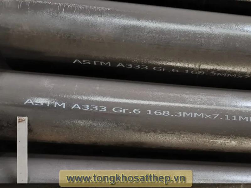 Ống thép chịu nhiệt độ thấp ASTM A333 Gr.6 gallery 1