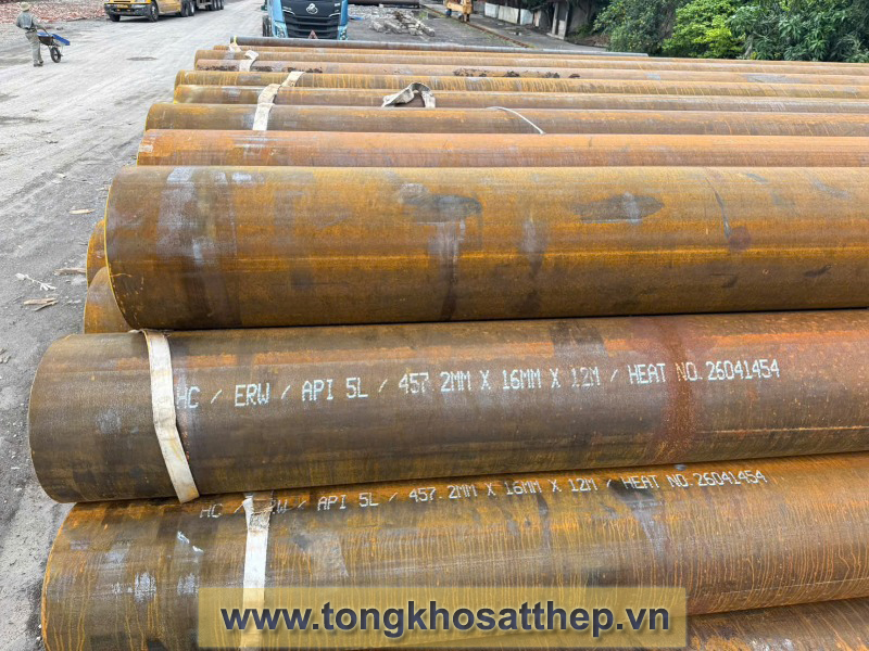 Ống thép hàn DN450 – D457