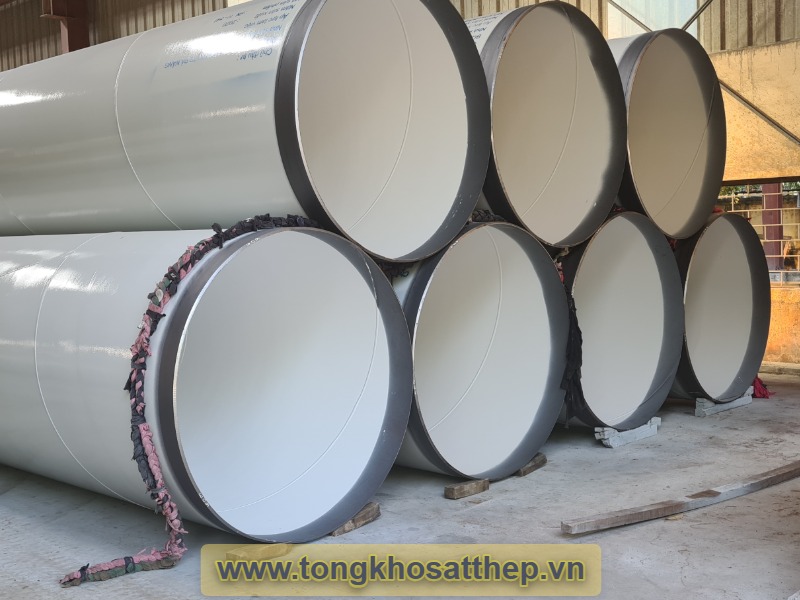 Ống thép hàn xoắn DN1400
