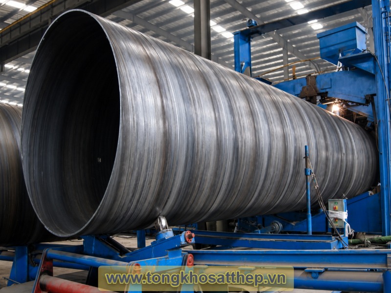 Ống thép hàn xoắn DN1600