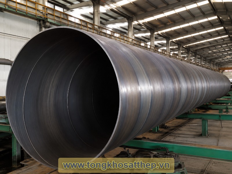 Ống thép hàn xoắn DN2000