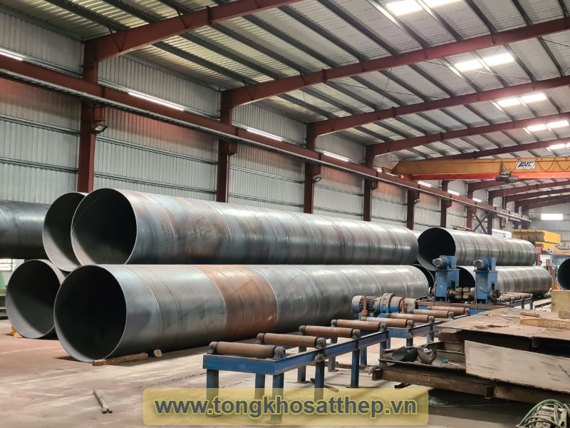 Ống thép hàn xoắn DN700 gallery 1