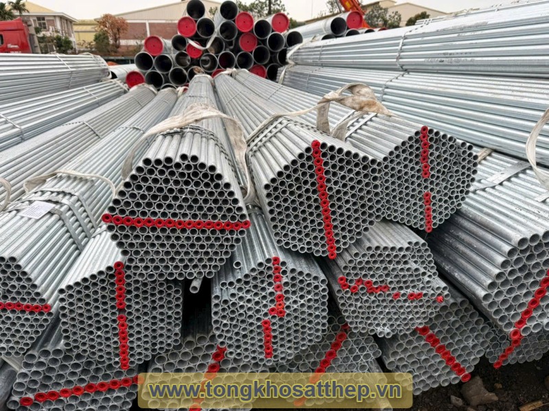 Ống thép mạ kẽm DN15 gallery 3