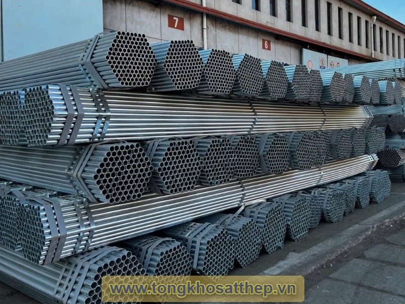 Ống thép mạ kẽm DN15