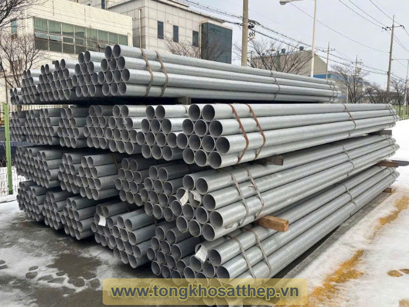 Ống thép mạ kẽm DN32 gallery 2