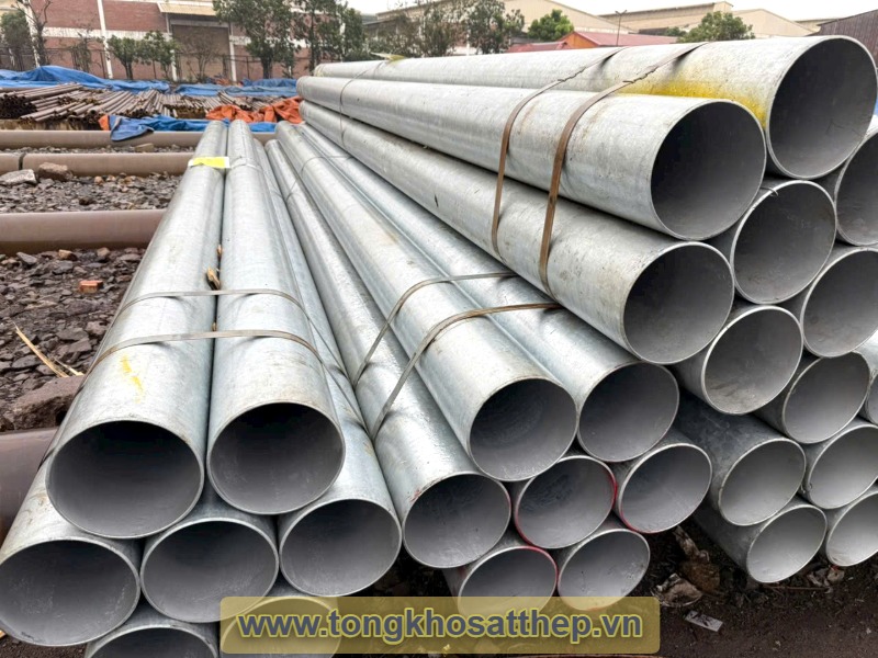 Ống thép mạ kẽm DN350 gallery 1