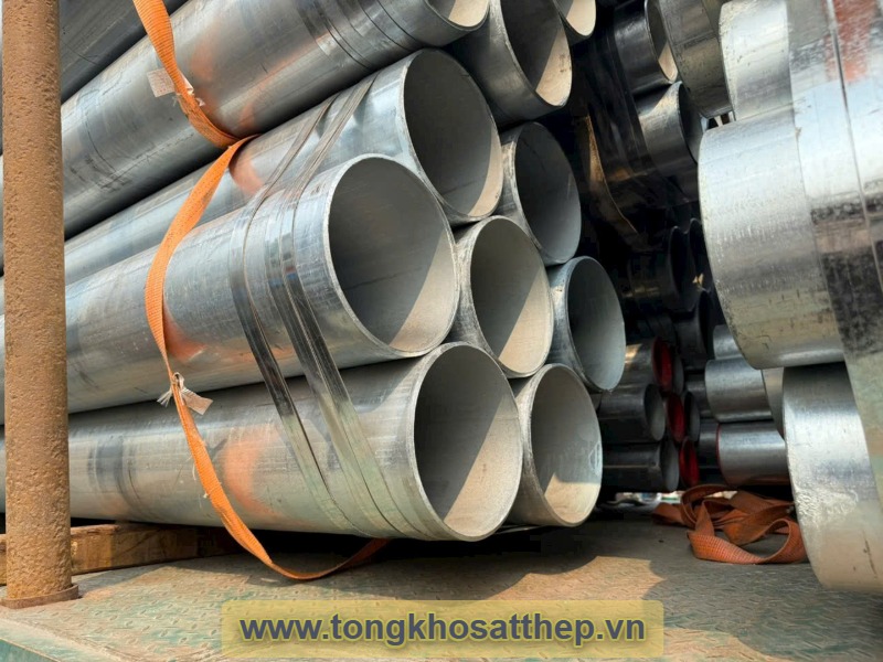 Ống thép mạ kẽm DN350 gallery 2
