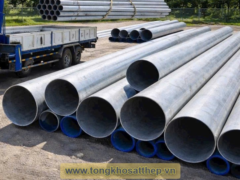 Ống thép mạ kẽm DN450 gallery 2