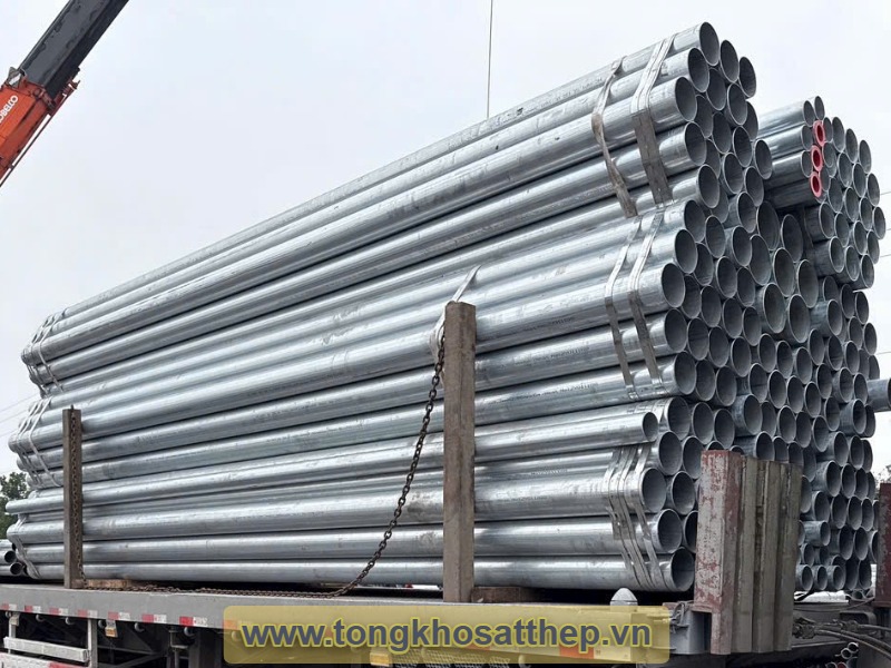 Ống thép mạ kẽm DN50 gallery 1