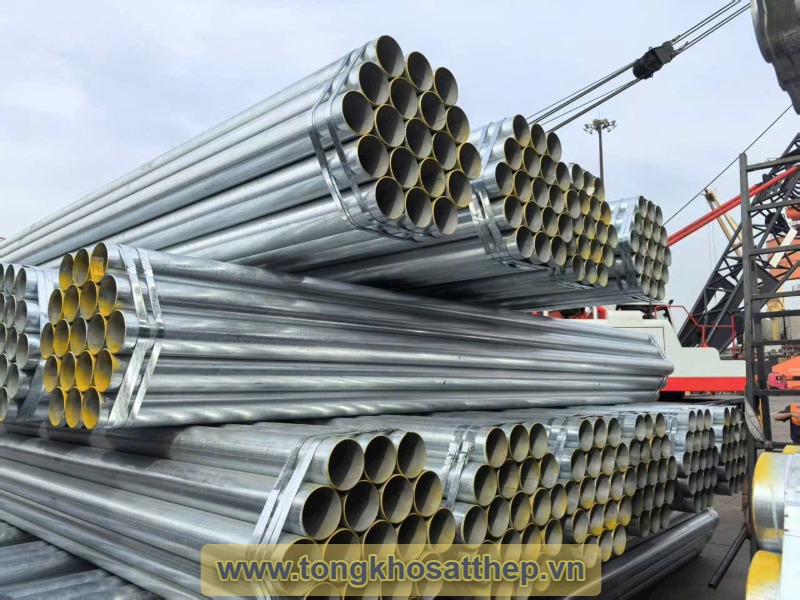 Ống thép mạ kẽm DN50 gallery 3