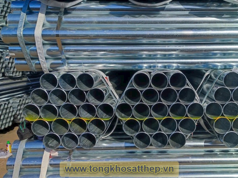 Ống thép mạ kẽm DN50