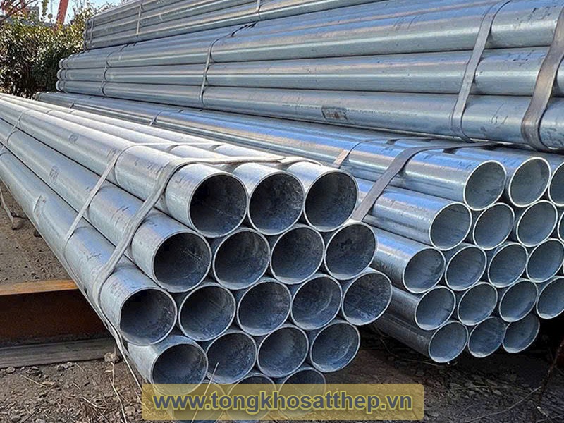 Ống thép mạ kẽm DN80 gallery 2