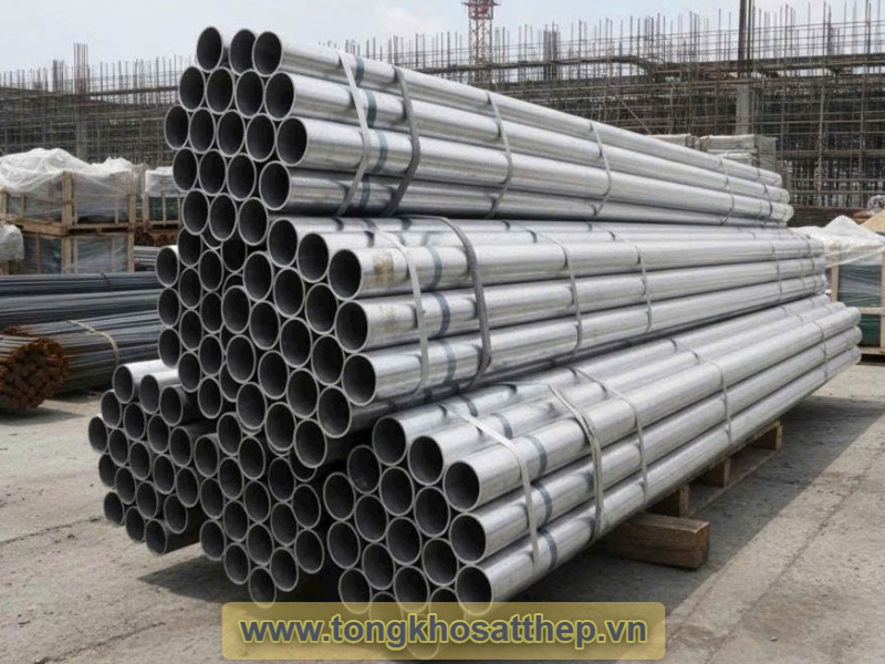 Ống thép mạ kẽm DN80