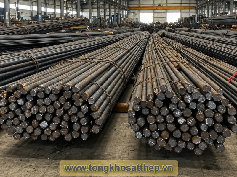 Thép tròn đặc D25
